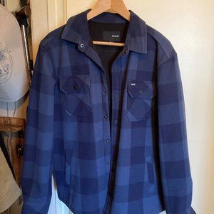 Hurley Brand Plaid Jacket